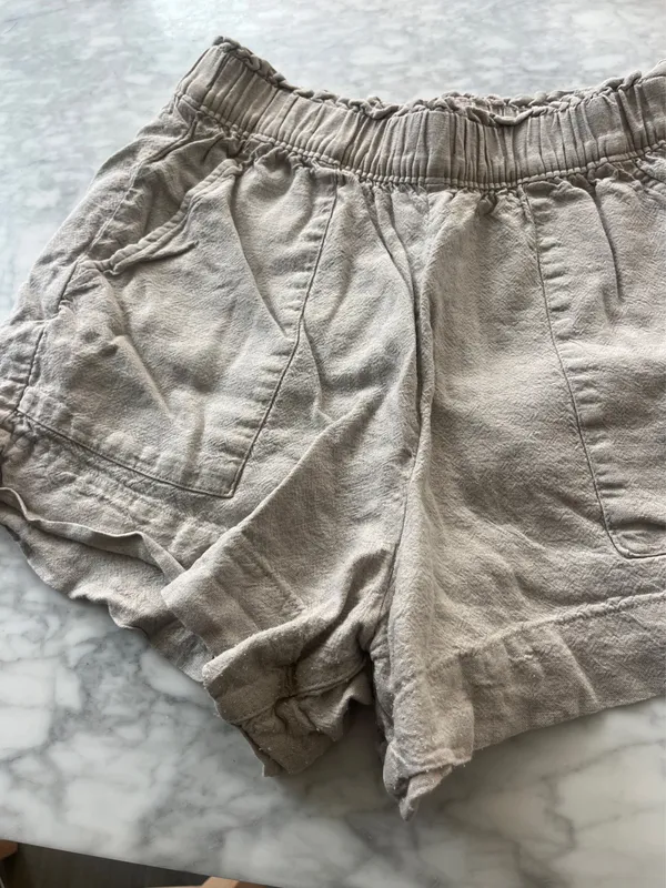 Abercrombie & fitch linen shorts - Image 2
