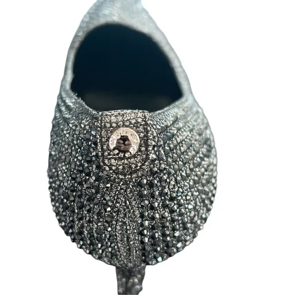 Michael Kors Black Rhinestone Pumps Size 8M - Image 2