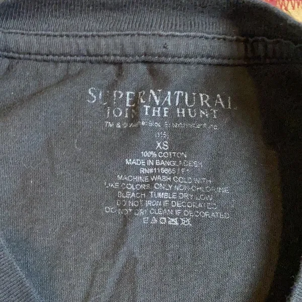 Supernatural Winchester Brothers Car Graphic Tee - Image 2