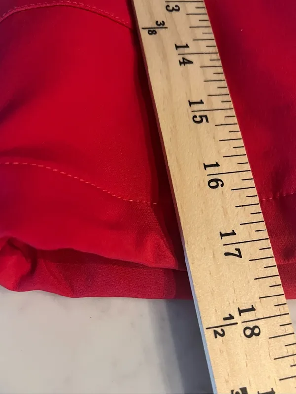 Nike Golf Fit Dry Womens Cropped Pants Red Sports Athletic Medium - Image 4