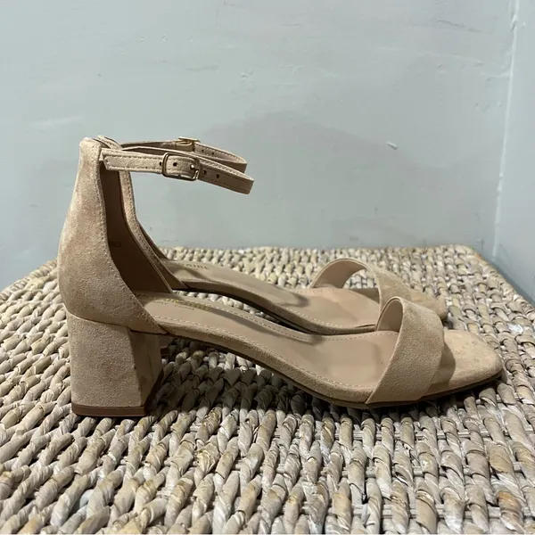 Cushionare Memory Foam heels Abbey Light Peach Beige Size 8 W - Image 4
