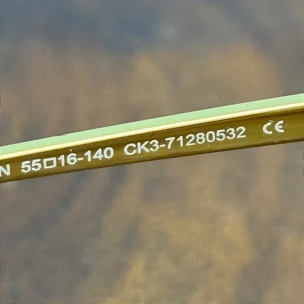 Charles & Keith Gold Butterfly Swarovski Crystal Sunglasses CK3-71280532 Brown‎ - Image 7