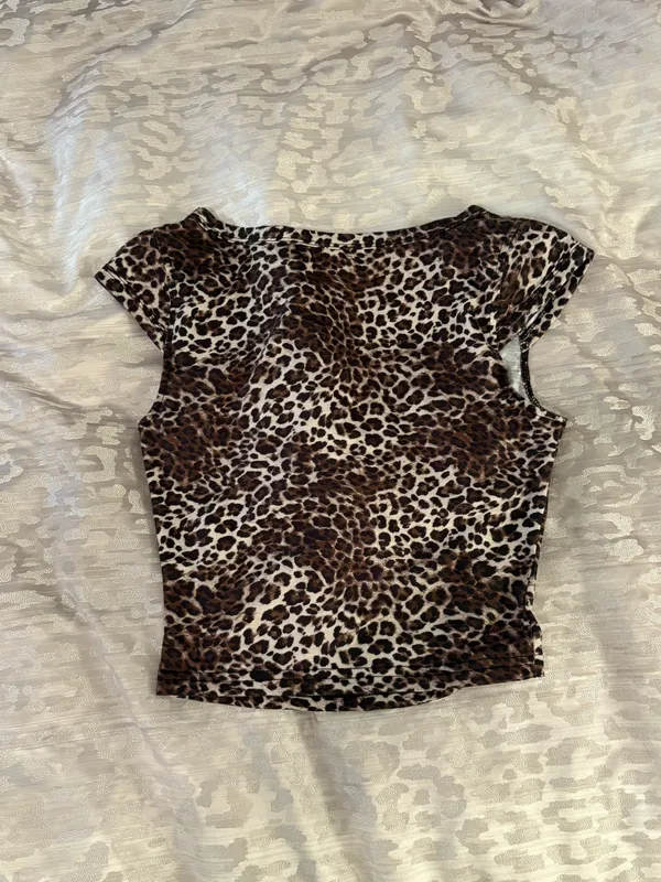 SheIn Cheetah Print Top - Image 5