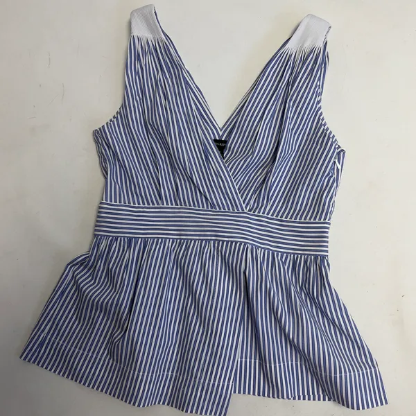 Banana Republic Stripes Peplum Blouse NWT - Image 8