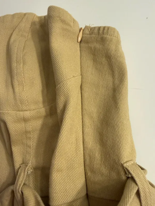 Strapless Wide-Leg Jumpsuit with Belt - Image 6