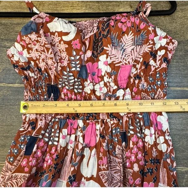 Kate Spade New York Garden Posy Midi Dress Size 6 Cat‎ Size 2 Kitten Print - Image 10