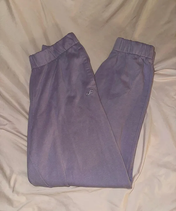 Hollister Purple Sweatpants - Image 2