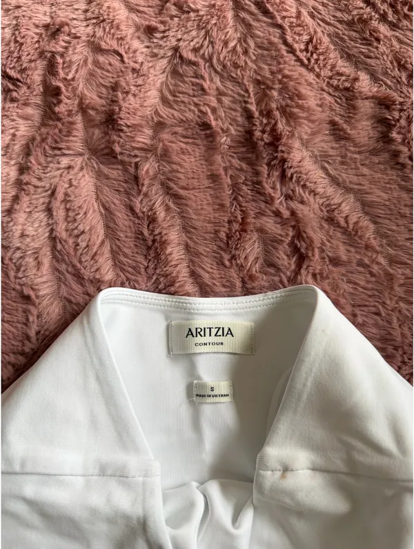 Aritzia Contour White Tube Top - Image 3