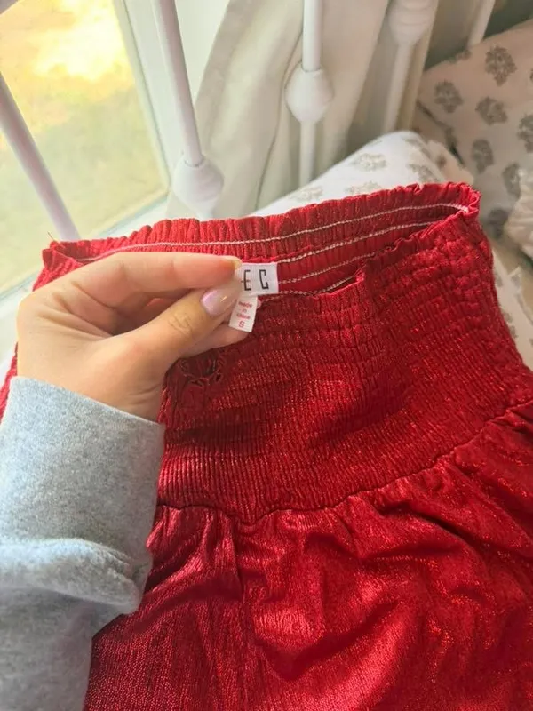 TCEC Red Boutique Shorts - Image 2