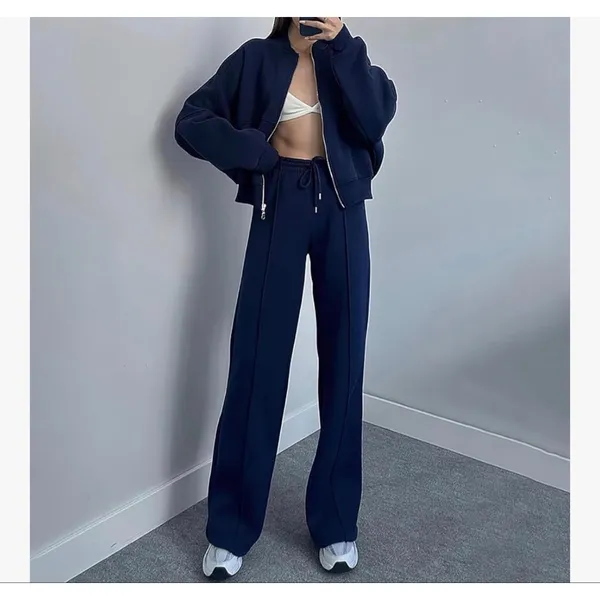 NEW Tracksuit Set Full Zip Jacket & Jogging Pants Sports Sweatsuit M - Image 2
