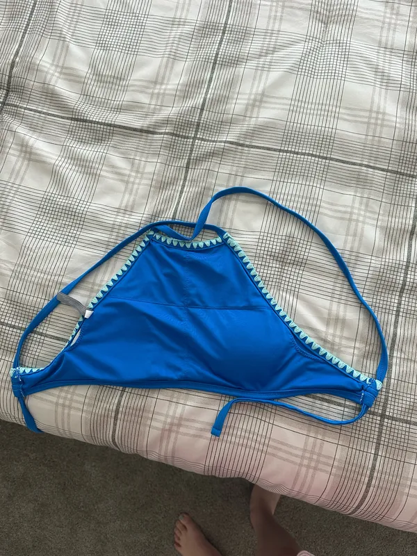 Aerie Blue Crop Bikini Top - Image 2