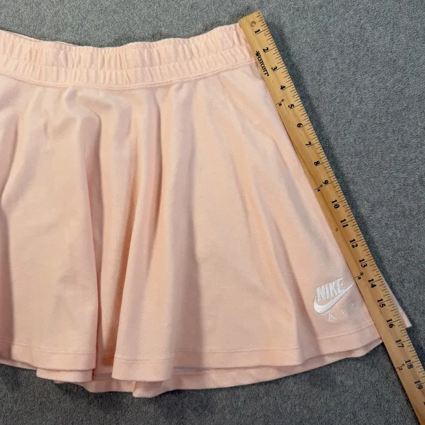 Nike Activewear Knit Skirt Women's Large Peach Pink Elastic Waist Tennis Golf - Image 4