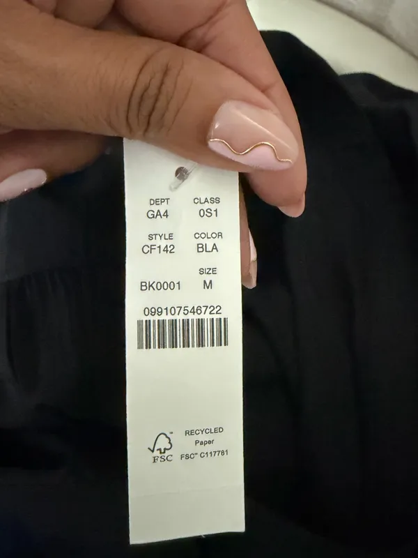 NWT Jcrew Black Midi Long Sleeve Dress - Image 9