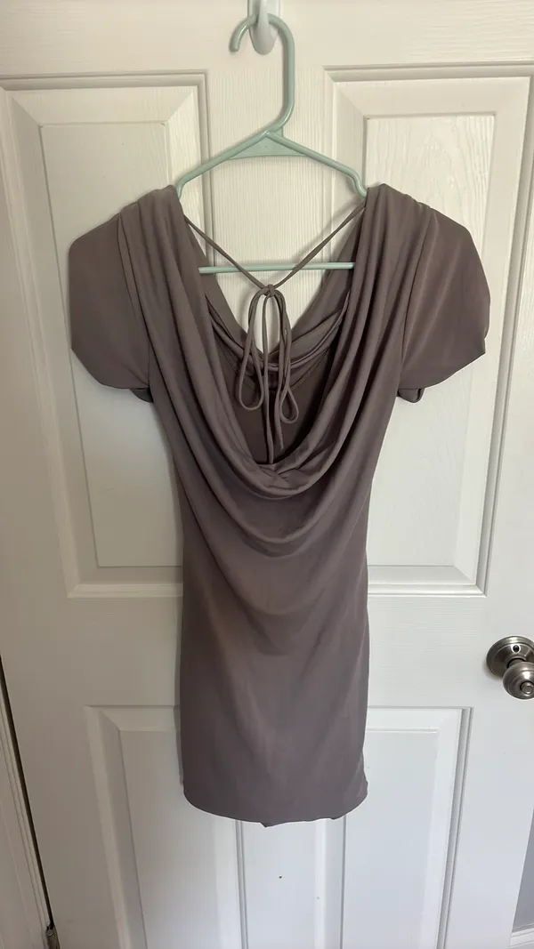 Wedding guest dress Gray Size XXS - Image 3