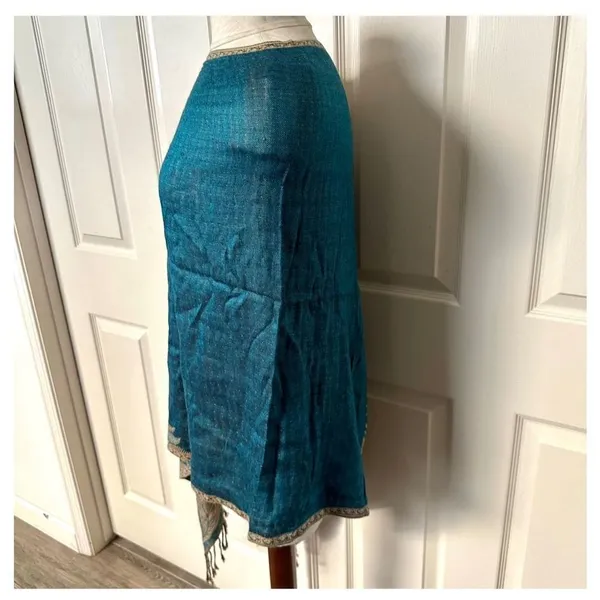 Blue shawl Blue - Image 2