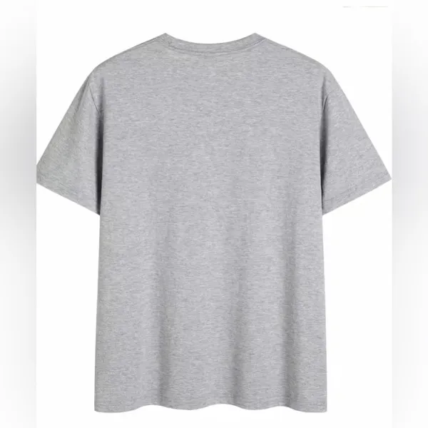 Unisex M Gray Short Sleeve Shirt Brooklyn New York Mens Women’s Top Size Medium - Image 3