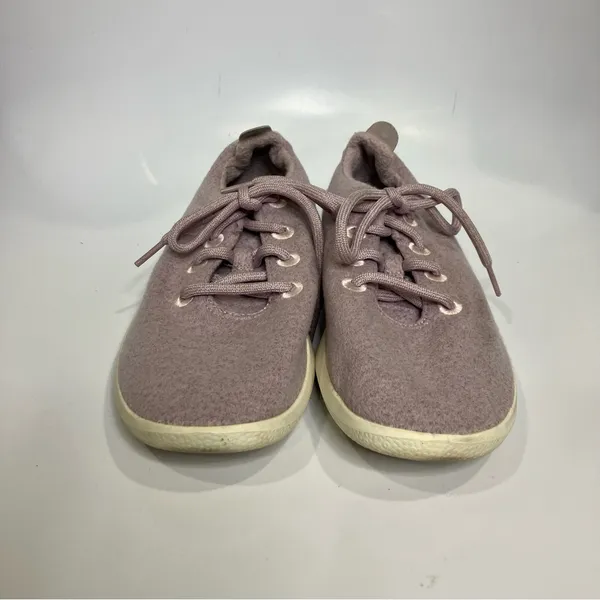 Allbirds wool runners lavender merino wool sneakers women’s‎ size 9 washable - Image 3