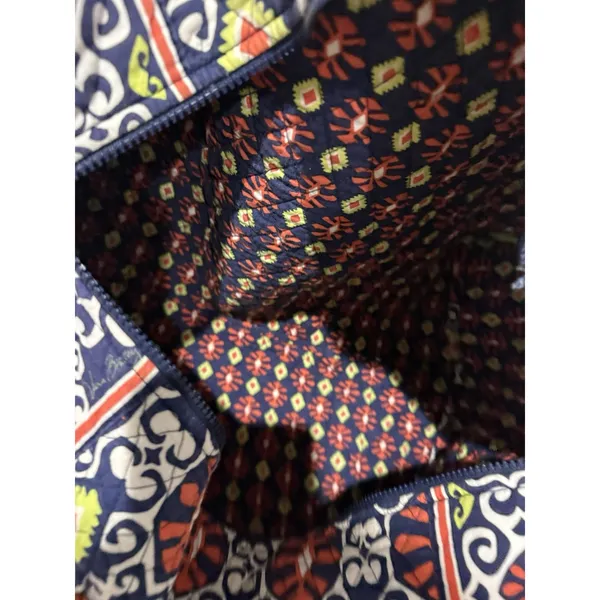 Vera‎ Bradley Womens Sun Valley Pattern Travel Duffel Bag Multicolor READ - Image 3