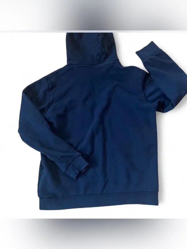 Adidas Black Hoodie Pullover Sweatshirt Sz L - Image 2