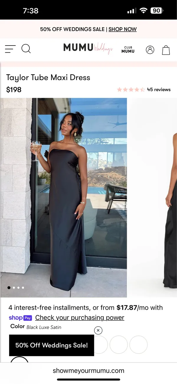 Show Me Your Mumu Taylor Tube Me Maxi Dress - Image 4
