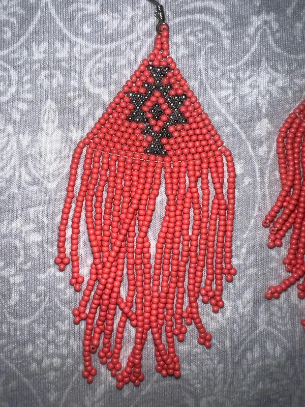 Idyllwind Beaded Earrings - Image 2