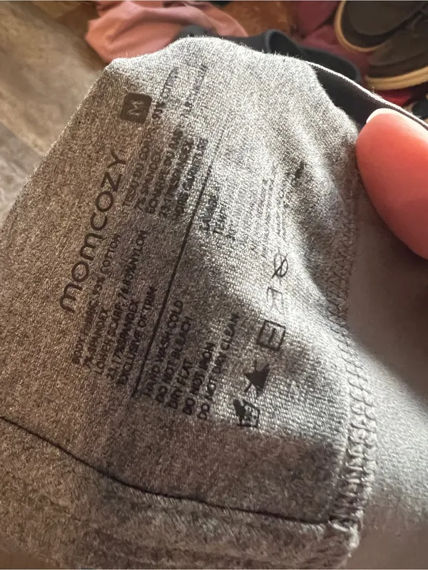 NWT momcozy Gray Maternity/Nursing Bra -‎ Seamless Comfort - Image 9