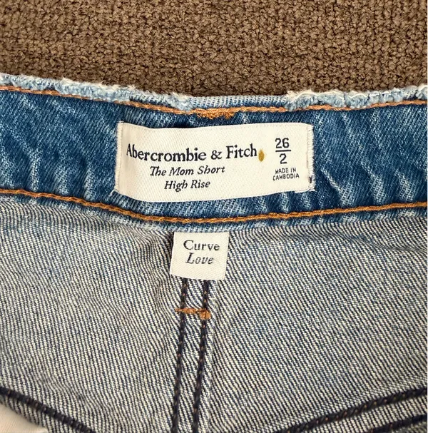 Abercrombie Curve Love Jean Shorts - Image 2