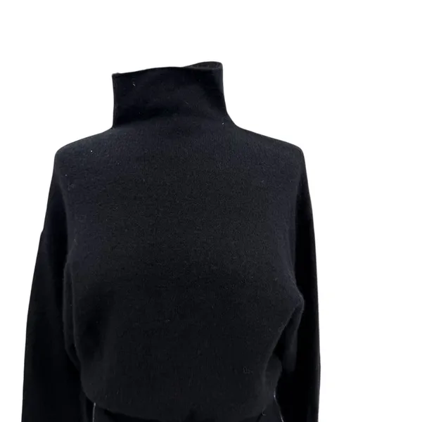 Aritzia Wilfred Lorin Sweater‎ Black Wool Alpaca Turtleneck Womens Small - Image 5