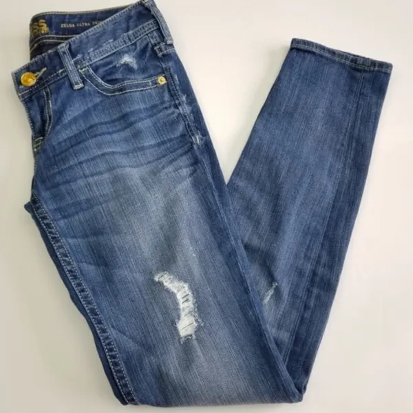 ✨Hp✨Express Super Skinny Distressed Jeans✨ - Image 2