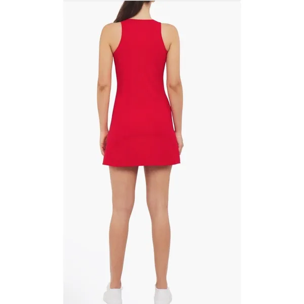 Spanx Booty Boost V-neck Dress Red Sz XL NEW $138 - Image 2