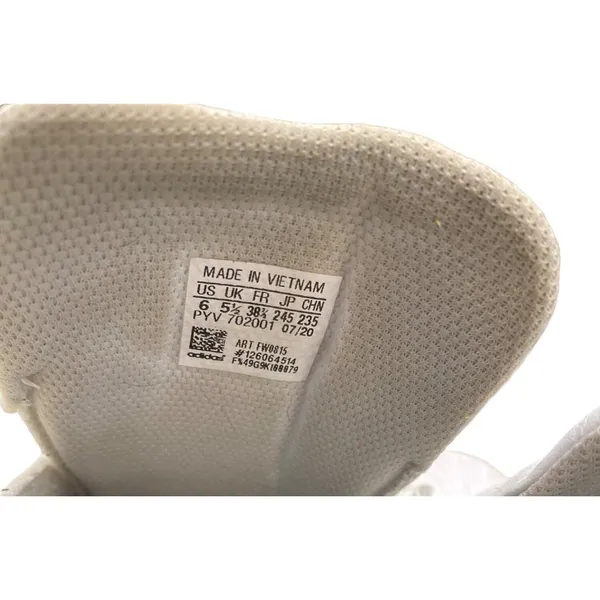 Adidas Girls Are Awesome white sneakers size 6 SKU 1112 - Image 5