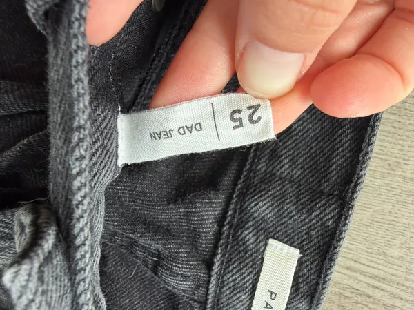 Pacsun Dad Jeans Black Distressed - Image 4