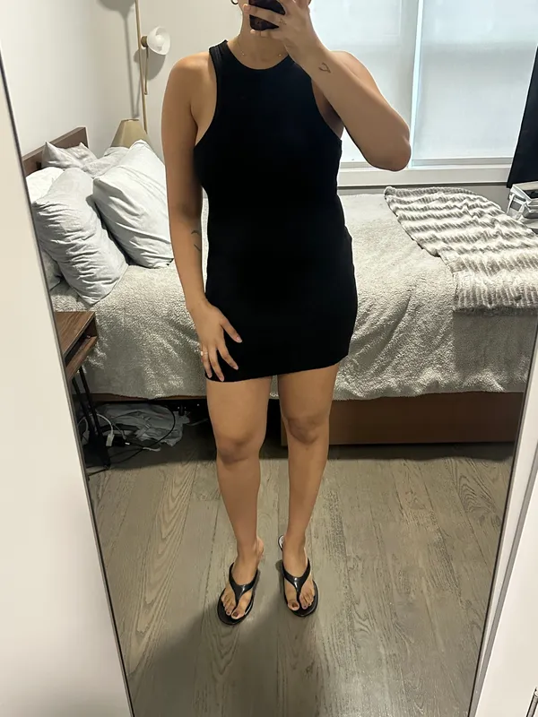 Cowl Neck Dress - Image 4