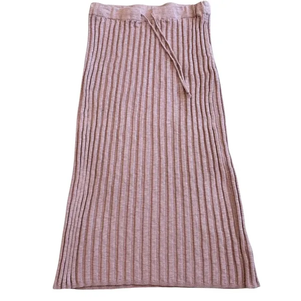 Free People FP Beach medium ribbed knit midi skirt SK 2851 - Image 9