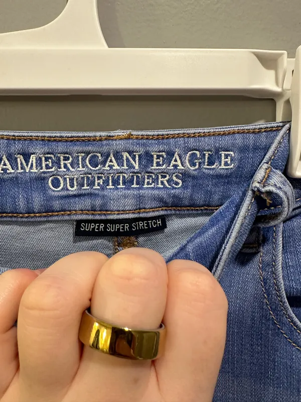 American Eagle X Cafe Super Super Stretch Hi-Rise Jegging - Image 3