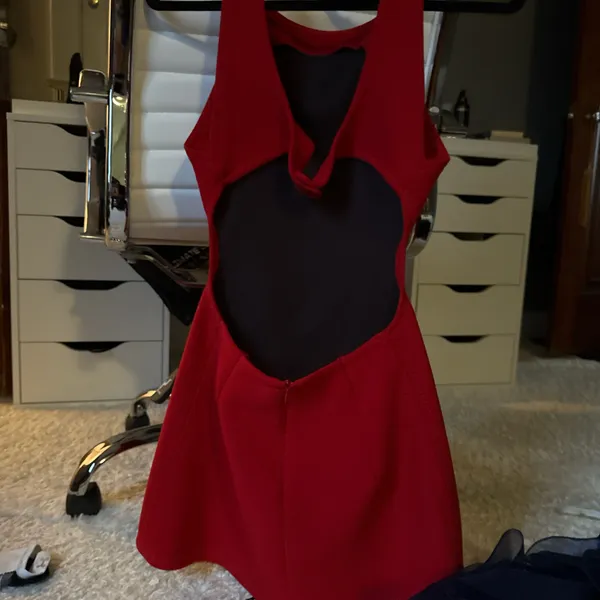 ZARA Red Mini Dress - Image 2