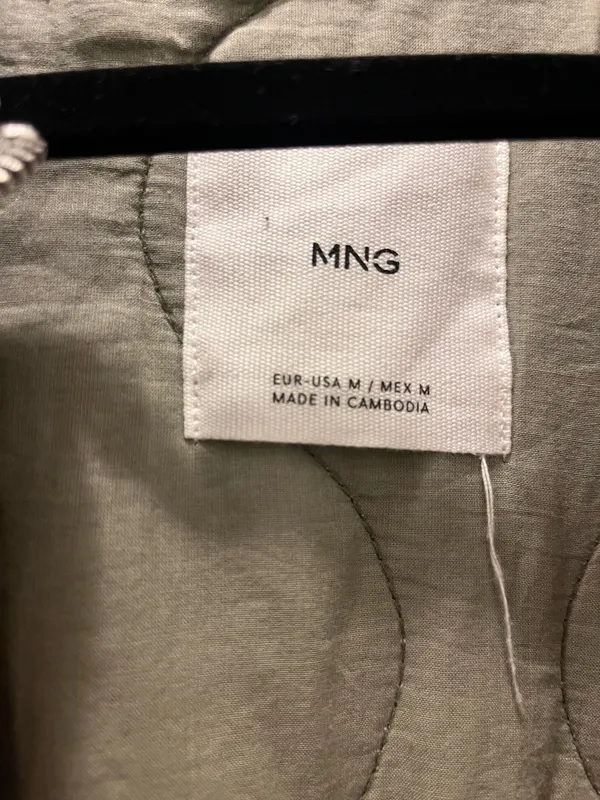 MNG jacket green Size M - Image 3
