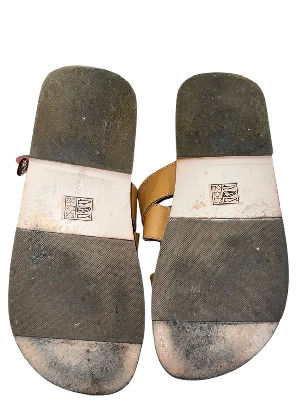 Free People Sloan Buckle Sandals Cinnamon Clay Leather Size 8 Sold Out - Image 12