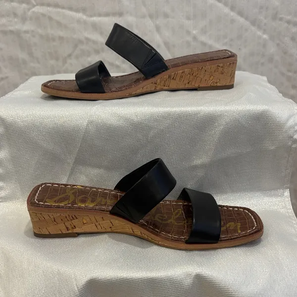 Sam Edelman Cork Wedge Sandals - Image 2