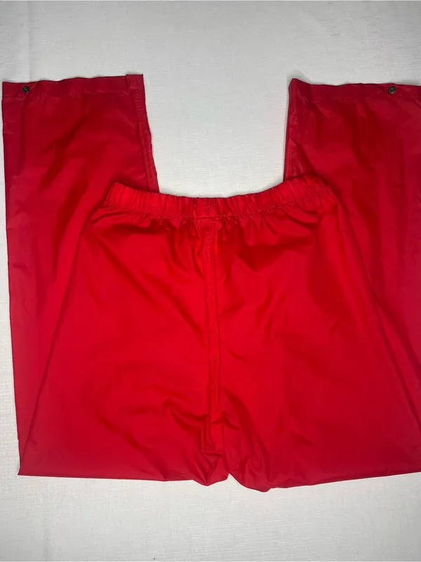 Helly Hansen Red Nylon Classic Logo Pants (Large) - Image 5