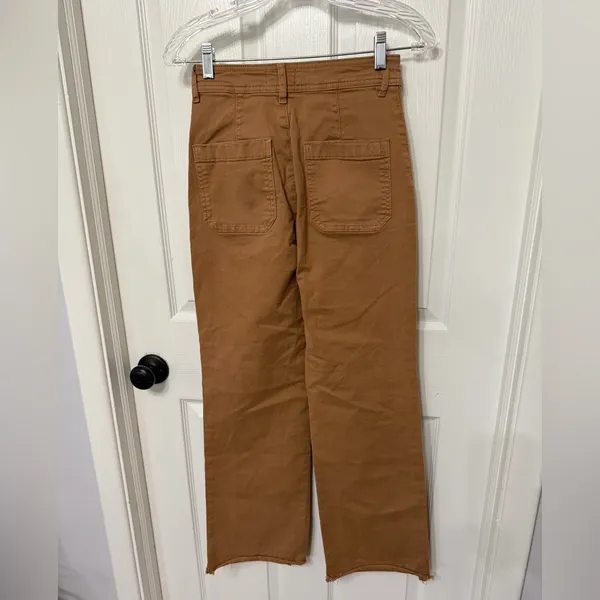 Marine Layer Bridget Full Length Pants tan brown Size 2‎ - Image 7