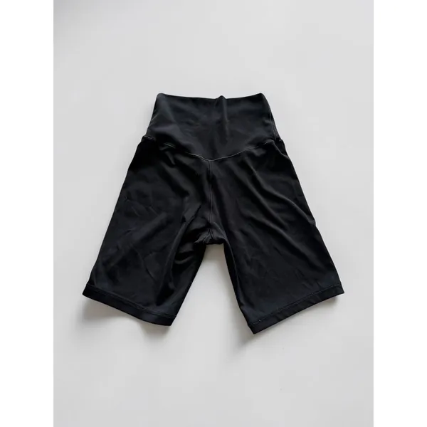 Aerie OFFLINE Real Me Crossover Bike Shorts Black High Waisted 7" Inseam S - Image 2