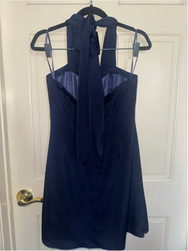 Women's Luce Navy Mini Dress Size M - Image 3