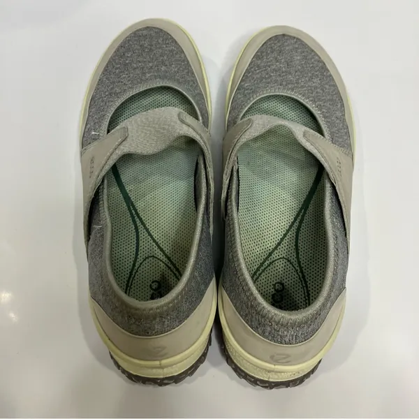 ECCO Biom Life mary‎ Jane shoes flats comfort shoes women’s size 39 gray casual - Image 6
