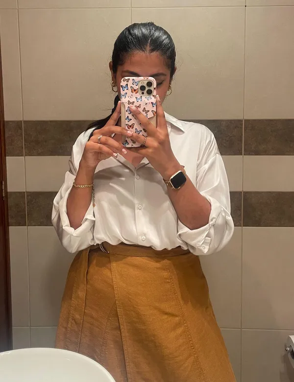 Zara Wrap Skirt - Image 3
