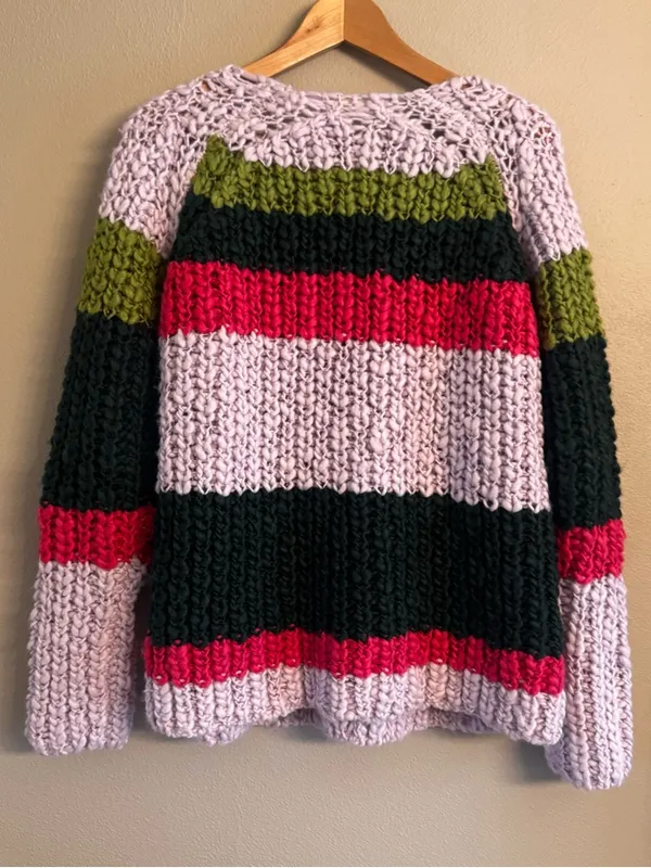 FREE PEOPLE Myles‎ Chunky Striped Cardi - Image 4