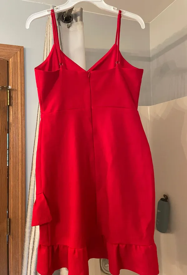 Lulus Red Mini Dress - Image 3