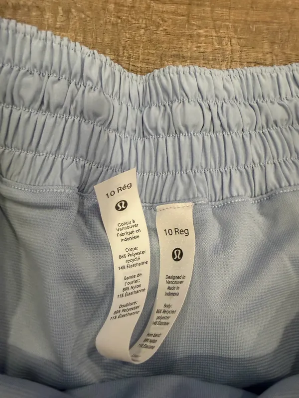 Blue Lululemon Hotty Hot 2.5" Shorts - Image 5