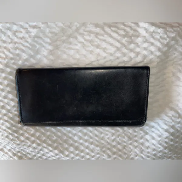 Coach Classic Black Leather Wallet - Image 2