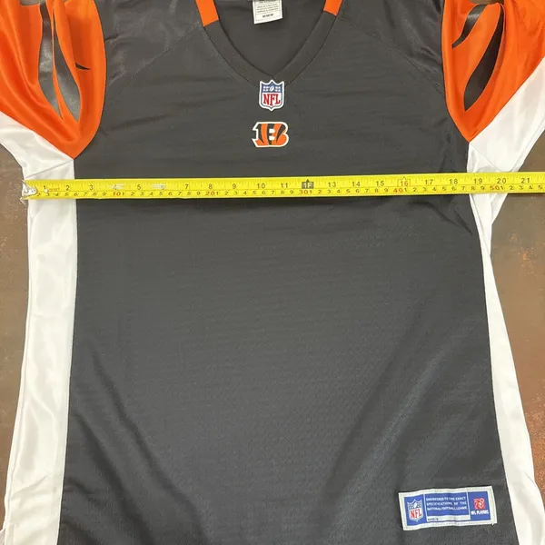 Cincinnati Bengals blank Jersey Shirt Womens Black NFL Football Sportswear fan M - Image 4